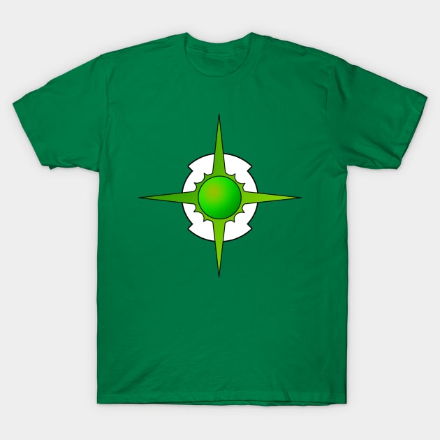 Emerald Knight T-Shirt by blinky2lame